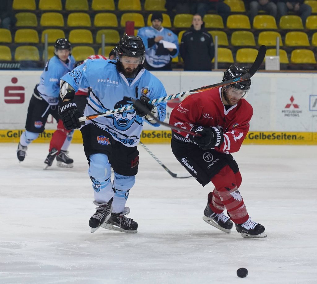 Oberliga Eishockey: Füchse Duisburg vs EXA Icefighters Leipzig 3:2 30.12.2018