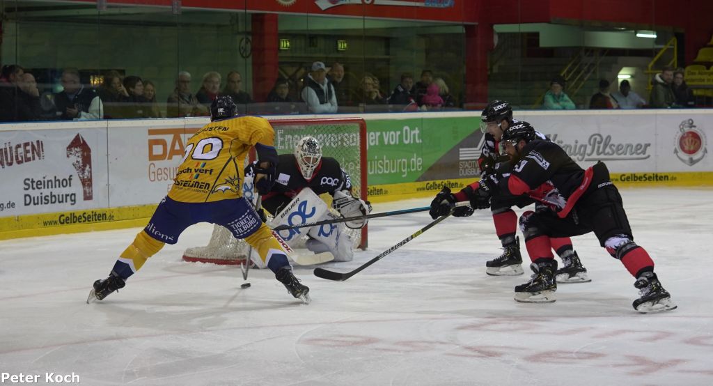 Oberliga Nord: EV Füchse Duisburg vs Tilburg Trappers 2:4 06.10.2019