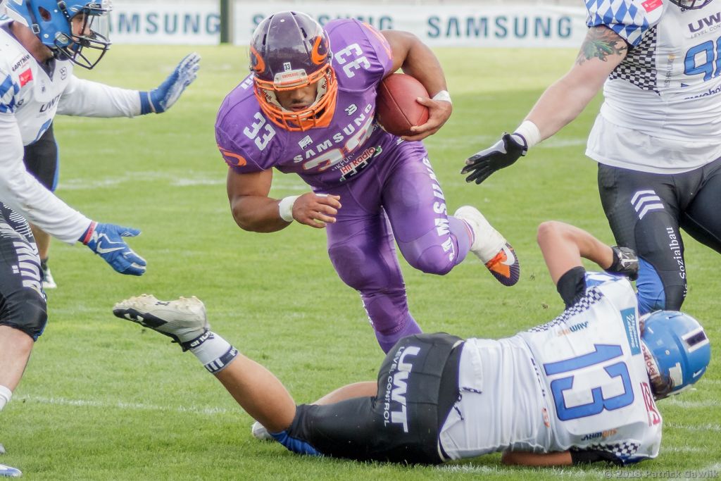 GFL Football: Frankfurt vs Kempten 55:14 09.09.2018