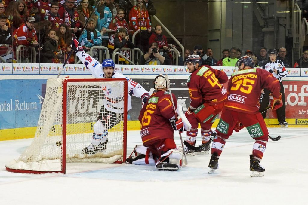 DEL Eishockey: Düsseldorfer EG vs Adler Mannheim 1:2 01.02.2019