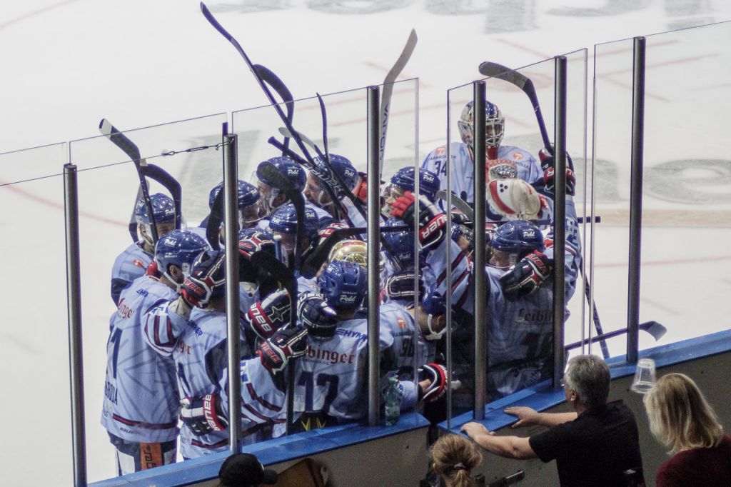 DEL2 Finale Spiel 3: Löwen Frankfurt vs. Ravensburg Towerstars 5:6 22.04.2019